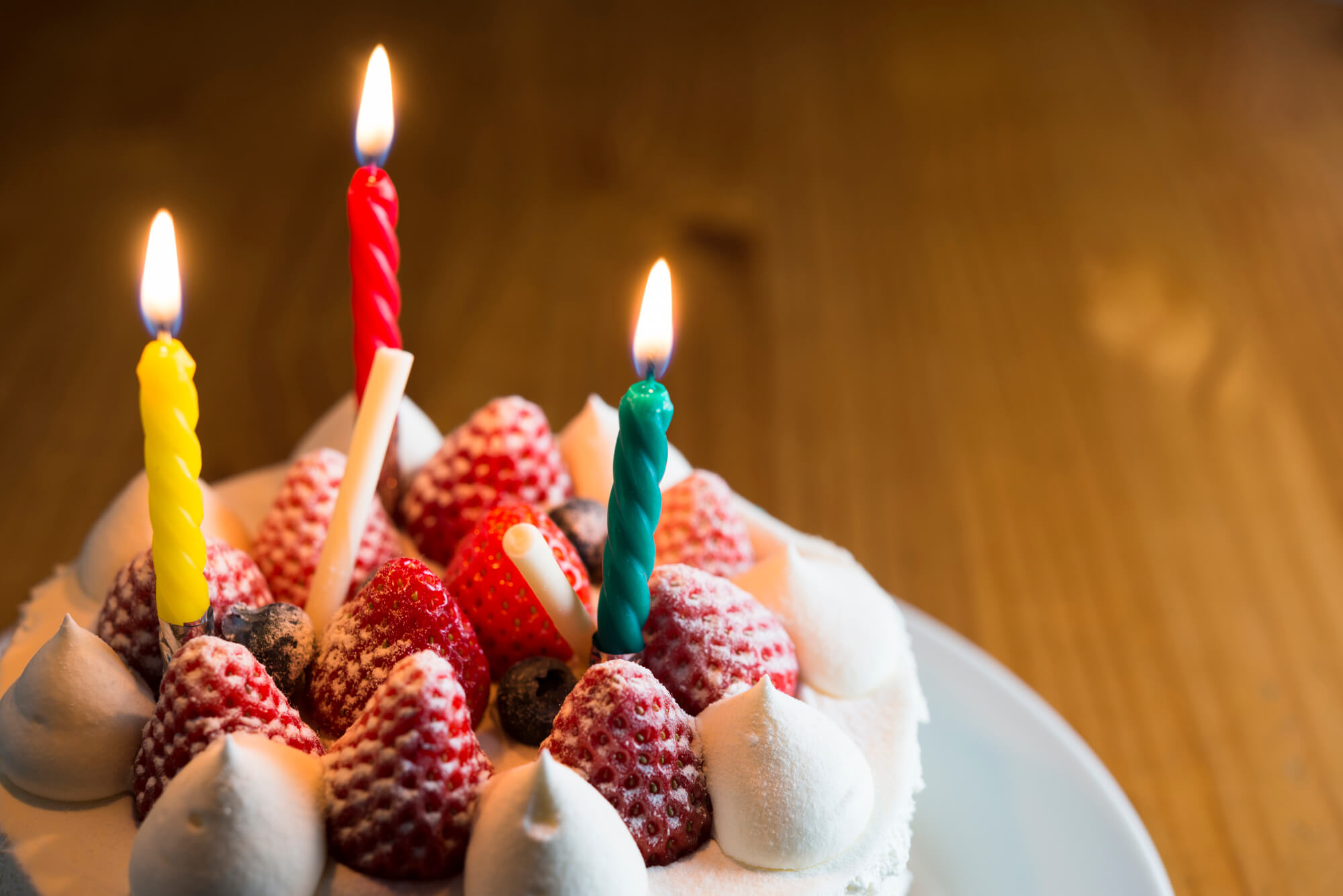 韓国式の誕生日お祝い